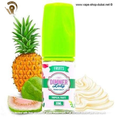 Tropical Fruits SaltNic - Dinner Lady - Vape Here Store