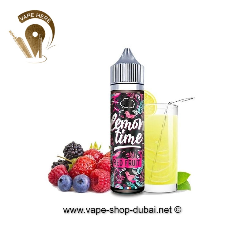 LEMON TIME RED FRUIT - ELIQUID FRANCE - Vape Here Store
