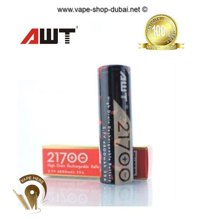 AWT 21700 - 4800 mAh - 35A - Vape Here Store