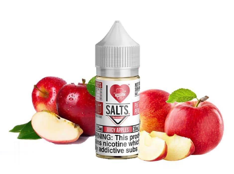 Juicy Apples - I Love Salts / Mad Hatter Juice - Vape Here Store