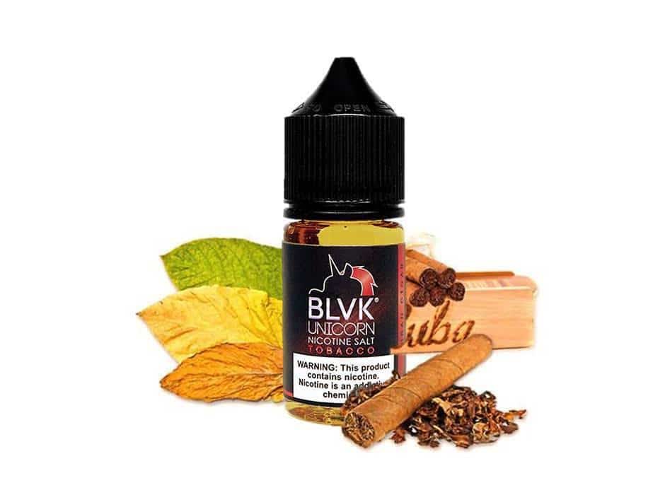 BLVK CUBAN CIGAR SaltNic 30ml - BLVK UNICORN SERIES - Vape Here Store