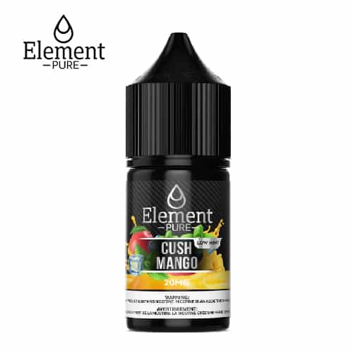 ELEMENT PURE - CUSH MANGO SALTNIC 30ML - Vape Here Store