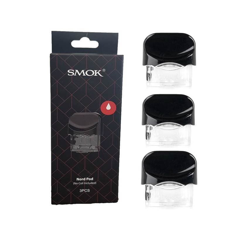SMOK Nord Empty Pods without coils - 3 pods (Clearance Offer) - Vape Here Store