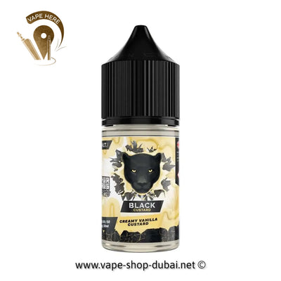 Black Custard Saltnic - Dr Vapes (Desserts Series) - Vape Here Store