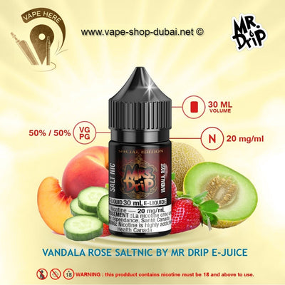 MR DRIP - VANDALA ROSE (30ML) - Vape Here Store