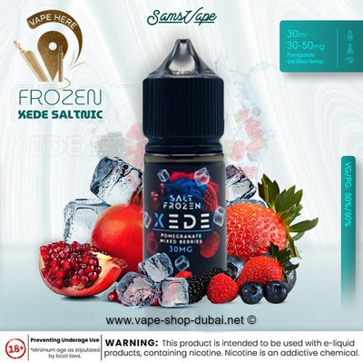 Frozen Xede SaltNic 30ml by Sam Vapes - Vape Here Store