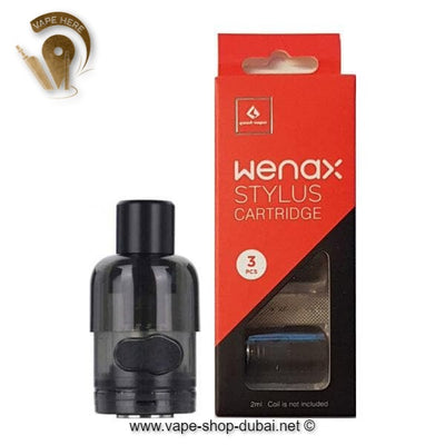 GEEKVAPE WENAX Stylus Empty Pod Cartridge 2ml 3pcs - Vape Here Store