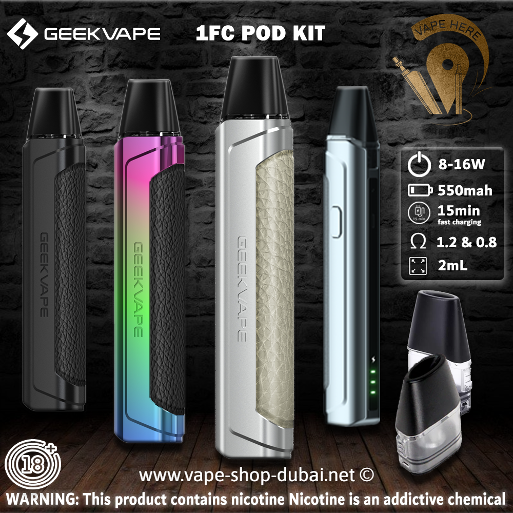 GEEKVAPE 1FC Pod System 550mAh - Vape Here Store