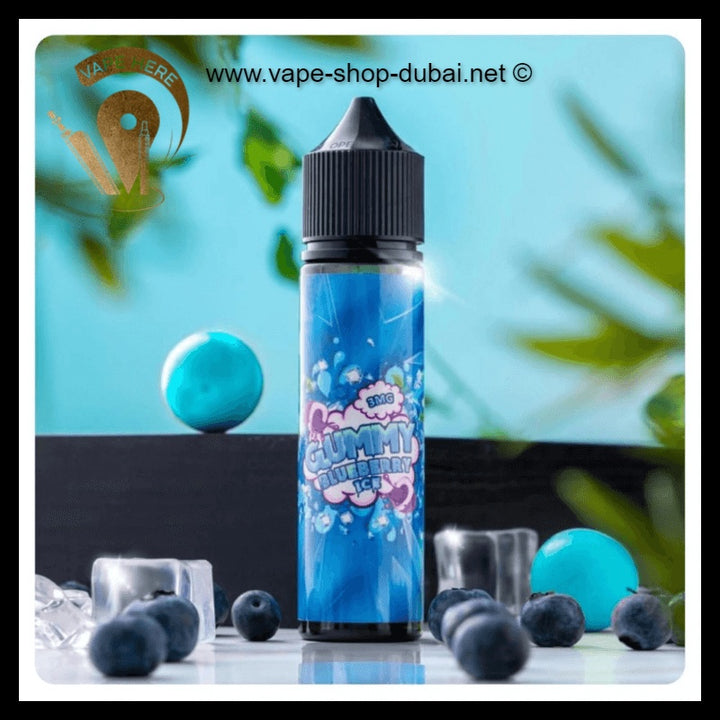 Gummy Blueberry Ice 60ml E Liquid by Gummy Eliquid | Vape online Dubai |  best Vape online UAE store | Vape Here Store