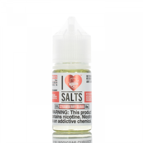 Island Squeeze (Strawberry Guava) -  I Love Salts / Mad Hatter Juice - Vape Here Store