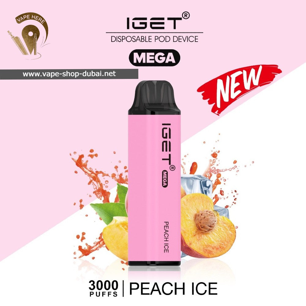 IGET MEGA Disposable Vape 3000 Puff - Vape Here Store