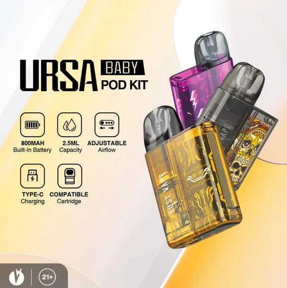 LOST VAPE URSA BABY 18W POD SYSTEM - Vape Here Store