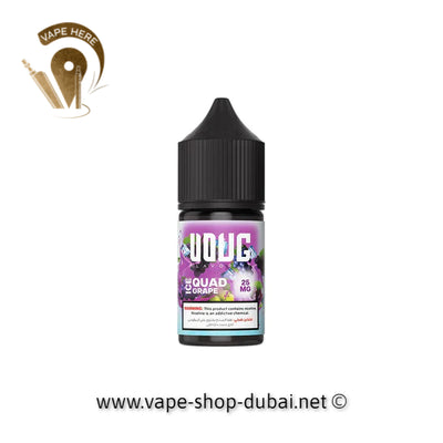 VOUG ICED QUAD GRAPE SALTNIC 30ML - Vape Here Store