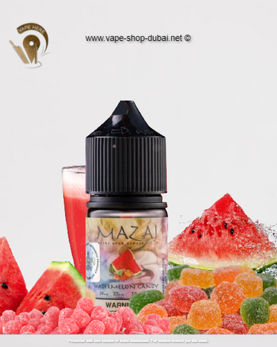 Watermelon Candy -  by Mazaj 30ml SaltNic - Vape Here Store