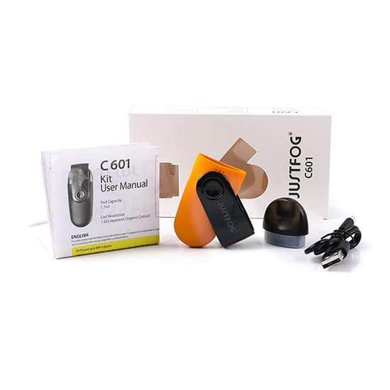 JUSTFOG C601 ULTRA PORTABLE POD SYSTEM - Vape Here Store