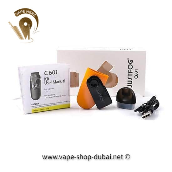 JUSTFOG C601 ULTRA PORTABLE POD SYSTEM - Vape Here Store
