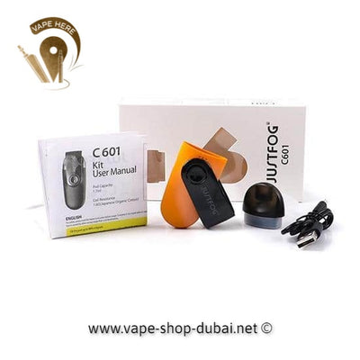 JUSTFOG C601 ULTRA PORTABLE POD SYSTEM - Vape Here Store