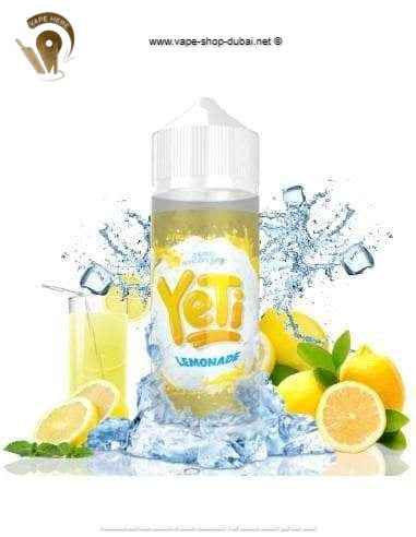 YETI - LEMONADE E-JUICE 60ML - Vape Here Store