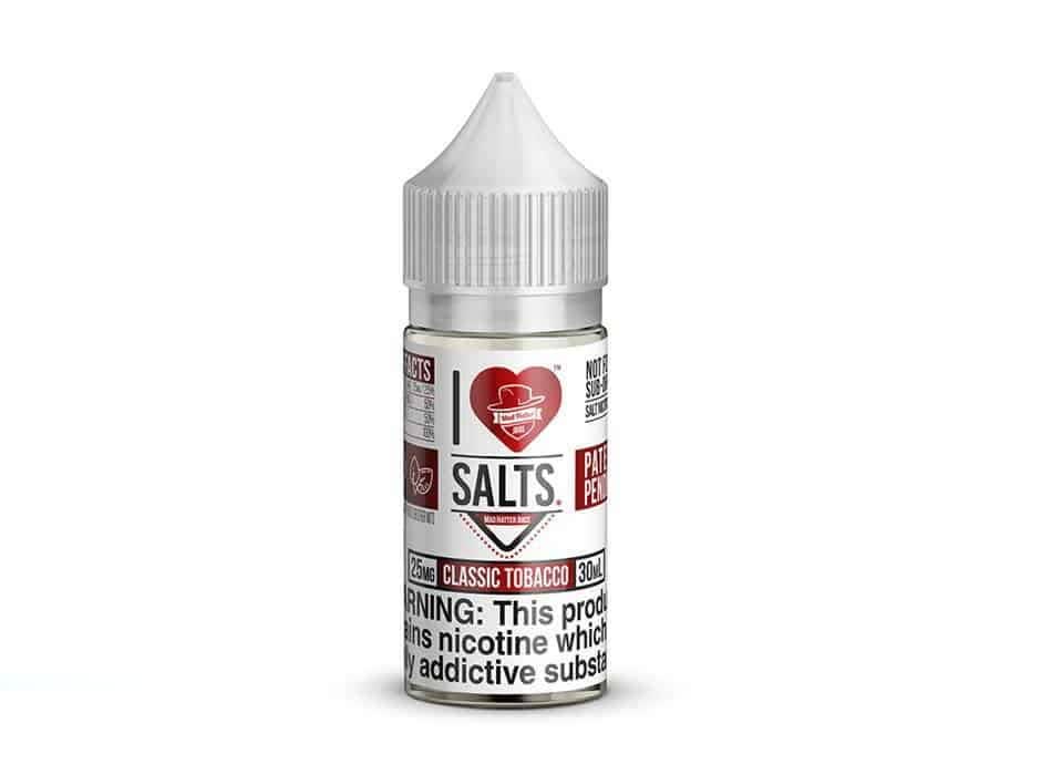 Classic Tobacco - I Love Salts / Mad Hatter Juice - Vape Here Store