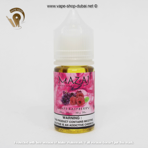 Grape Raspberry -  by Mazaj 30ml SaltNic - Vape Here Store