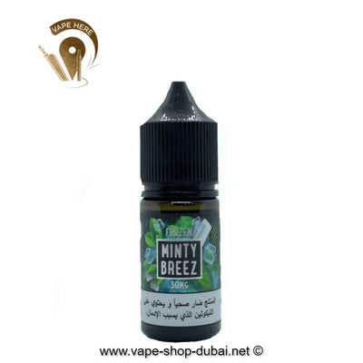 FROZEN MINTY BREEZ SALT NIC - SAMS VAPES - Vape Here Store