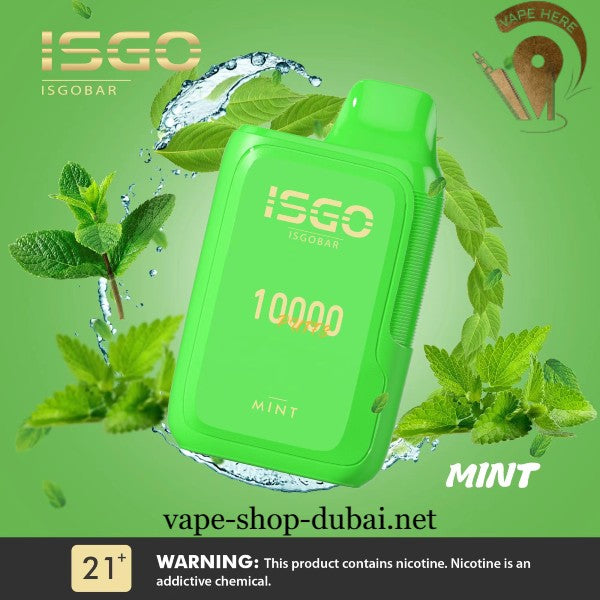 ISGO BAR 10,000 PUFFS DISPOSABLE VAPE - Vape Here Store