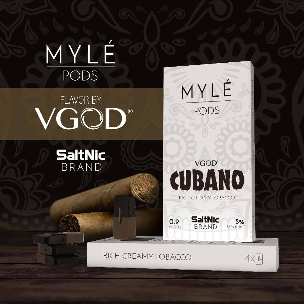 Myle Pods - Cubano VGOD - Vape Here Store