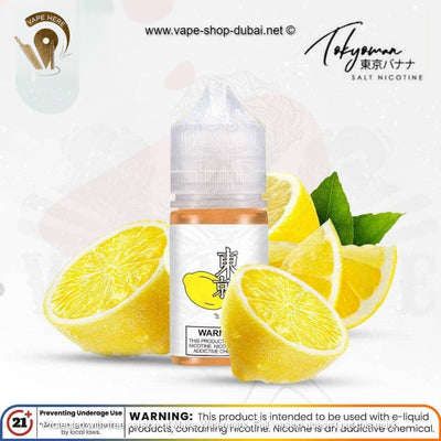 TOKYO LEMON SALTNIC 30ML- CLASSIC SERIES - Vape Here Store