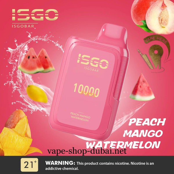 ISGO BAR 10,000 PUFFS DISPOSABLE VAPE - Vape Here Store