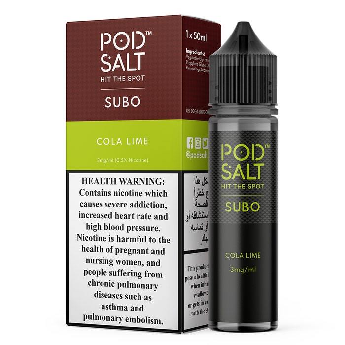 Pod Salt - Cola Lime - Eliquid - Vape Here Store