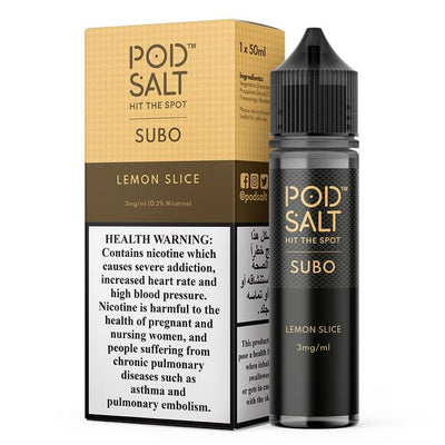 Pod Salt - Lemon Slice - Eliquid - Vape Here Store