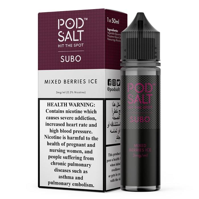 Pod Salt - Mixed Berries Ice - Eliquid - Vape Here Store
