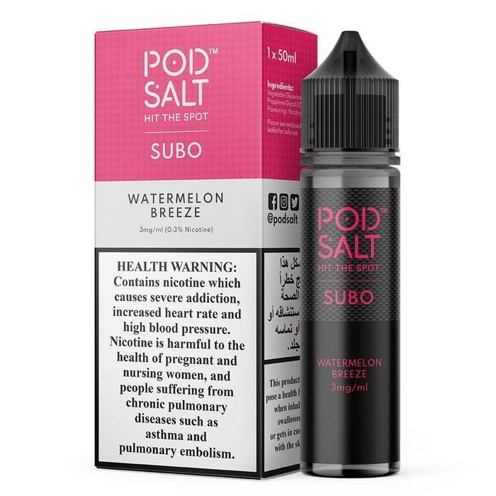 Pod Salt - Watermelon Breeze - Eliquid - Vape Here Store