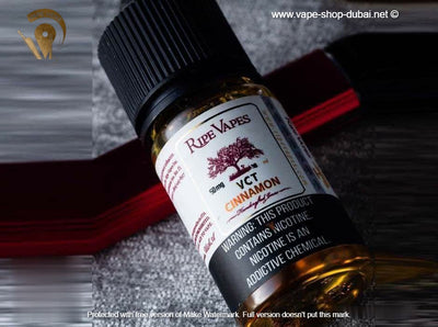 VCT Cinnamon 30ml SaltNic - Ripe Vape - Vape Here Store