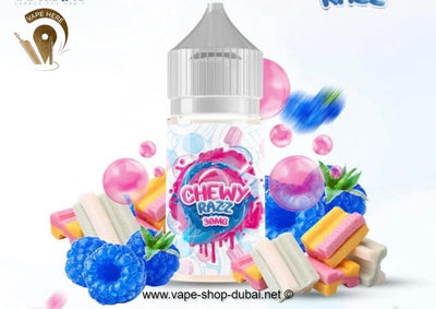 Chewy Razz - Sam Vape 30ml Saltnic - Vape Here Store