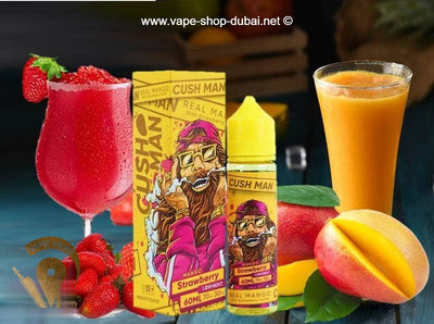 Cush Man Mango Strawberry - Nasty 60ml - Vape Here Store