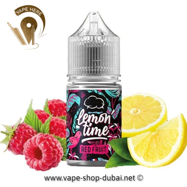 LEMON TIME RED FRUIT - ELIQUID FRANCE 30ML SALT - Vape Here Store