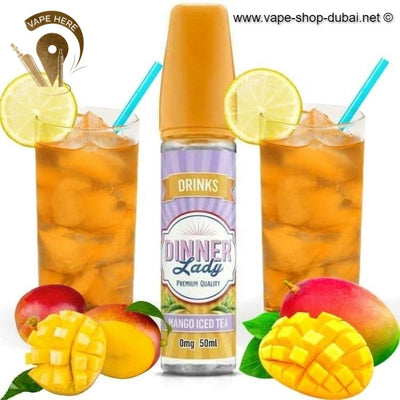 Mango Ice Tea - Dinner Lady - Vape Here Store