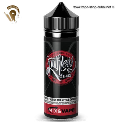 Ruthless Red Eliquid 120 ml - Vape Here Store