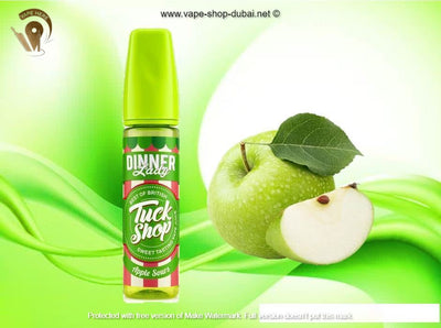 Tuck Shop Apple Sours -  Dinner Lady - Vape Here Store