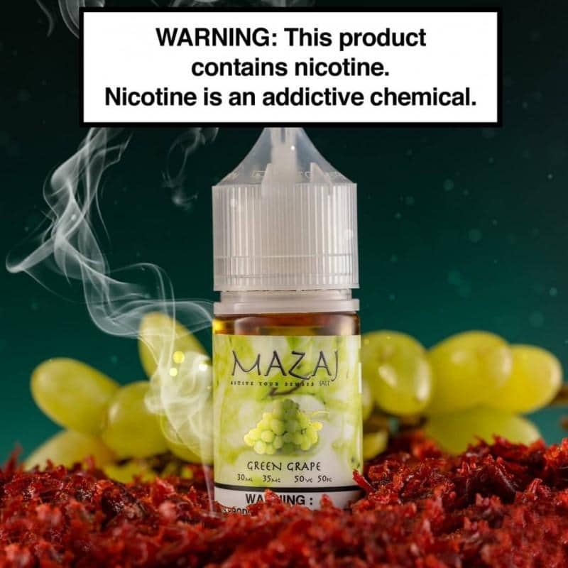 Green Grape -  by Mazaj 30ml SaltNic - Vape Here Store