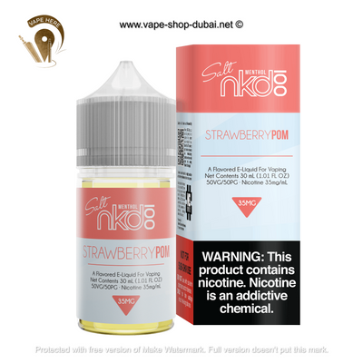 Naked 100 - Strawberry Pom 30ml - Vape Here Store