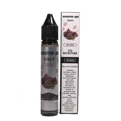 Smooth 500 Salt - Red Grape 30ml - Vape Here Store