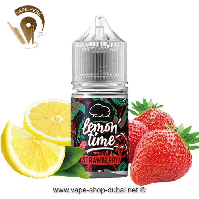 LEMON TIME STRAWBERRY - ELIQUID FRANCE 30ML SALT - Vape Here Store