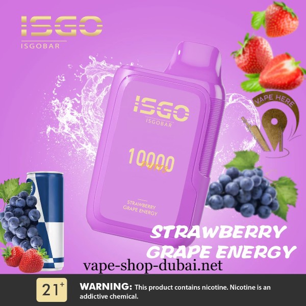 ISGO 10000 PUFFS DISPOSABLE UAE Vape Here Store