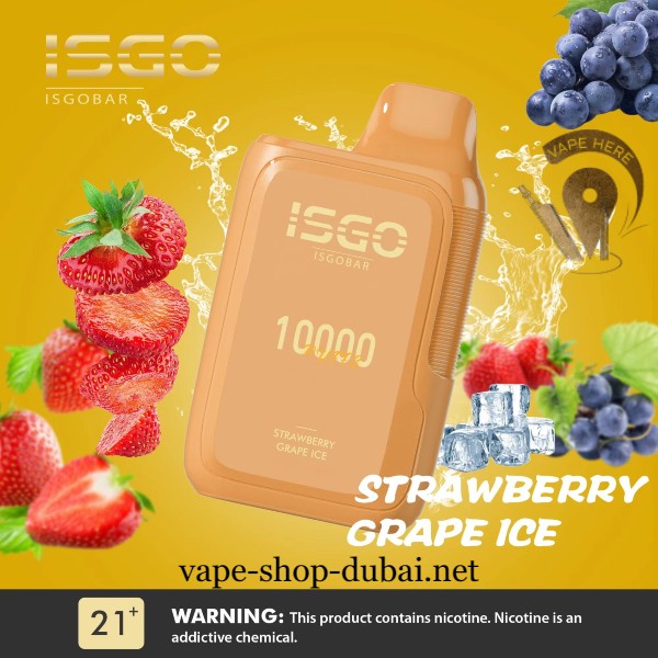 ISGO 10000 PUFFS DISPOSABLE UAE Vape Here Store