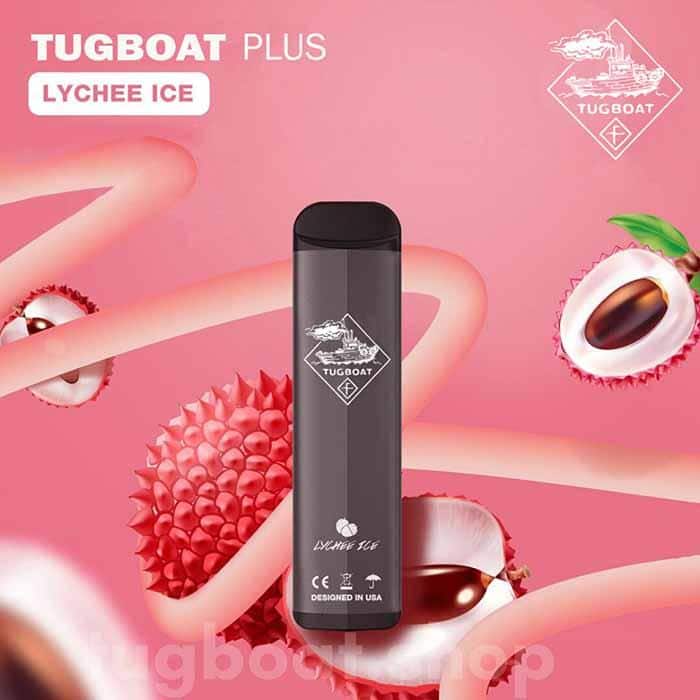 TUGBOAT VAPE DISPOSABLE PODS (800 Puffs) - Lychee Ice - Pods - UAE - KSA - Abu Dhabi - Dubai - RAK 