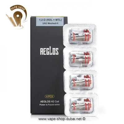 Uwell Aeglos H2 Replacement Coils (4pcs/pack) - Vape Here Store