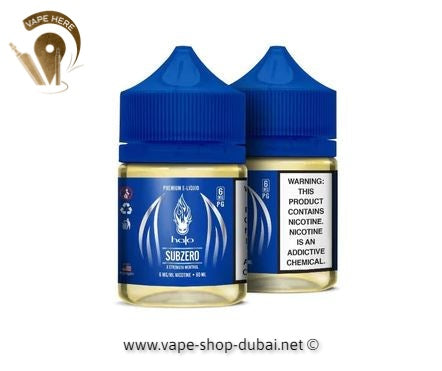 Halo Subzero Menthol - E Liquid - Vape Here Store