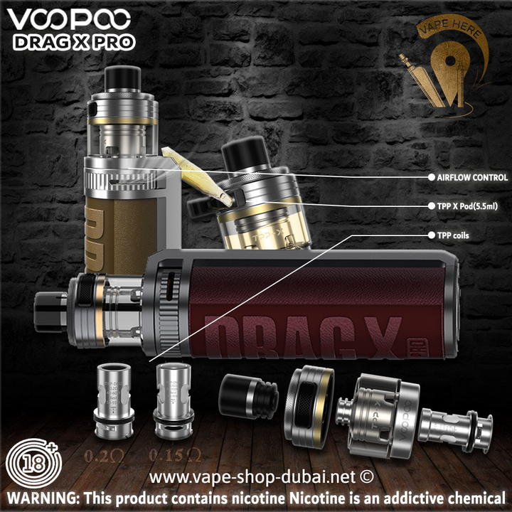 Voopoo Drag X Pro Pod Mod Kit 100W | Vape Best Price | Vape Abu Dhabi Delivery | Best Vape | Vape Here Store Voopoo Drag X Pro Pod Mod Kit 100W | Vape Best Price | Vape Abu Dhabi Delivery | Best Vape | Vape Here Store